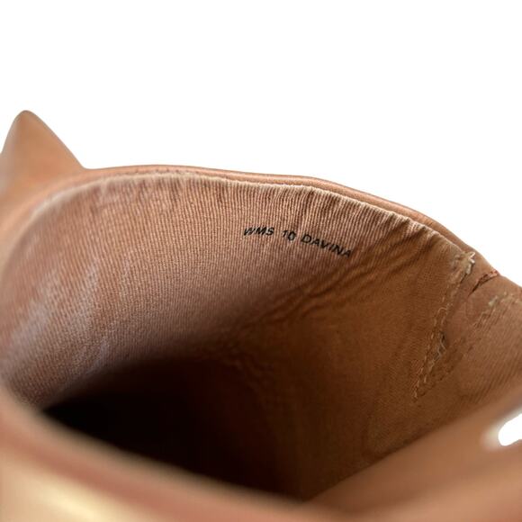 Dolce Vita Davina Camel Pointed Toe Slip On Heeled Mules Women’s Size 10 - Picture 7 of 7